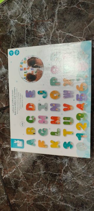 Set de Letras y Números de Baño Janod