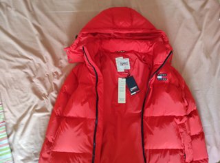 Plumífero Tommy Jeans Rojo