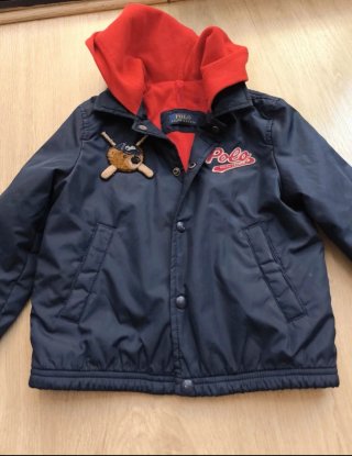 Chaqueta Polo Ralph Lauren Azul Talla 4 Años