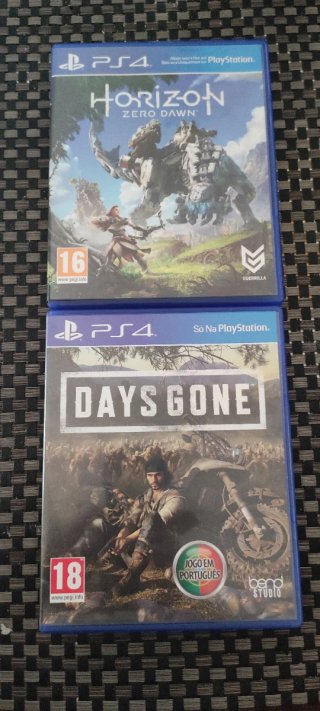 Lote 2 Juegos PS4: Days Gone + Horizon Zero Dawn