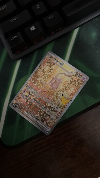 Carta Pokémon Mew ex 30 Aniversario