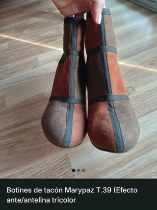 Botines Marypaz Tricolor Talla 39