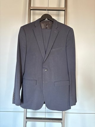 Traje Zara Azul Marino