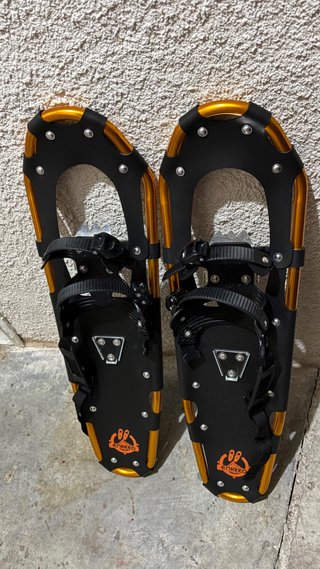 Raquetas de nieve Enkeeo 25" aluminio + funda