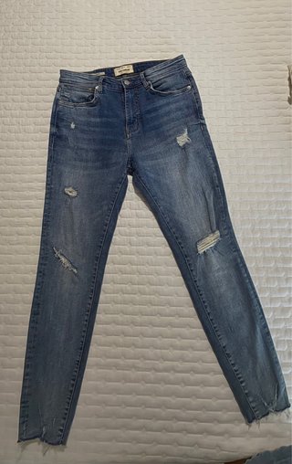 Pantalón Vaquero Pull&Bear Azul