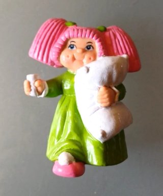 Cabbage Patch Kids Bambola Gomma PVC 1984 vintage