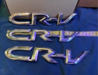 3 Emblemas Traseros Honda CR-V
