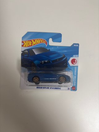 Hot Wheels Nissan Skyline GT-R (BNR34)