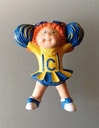 Cabbage Patch Kids Bambola Gomma PVC 1984 vintage