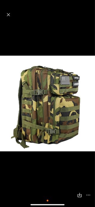 Mochila Táctica Camuflaje. Mochila gimnasio.