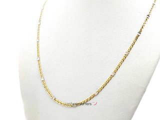 cadena oro 18k 30cm