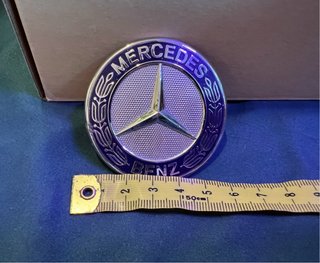 Emblema Mercedes-Benz 57mm Azul