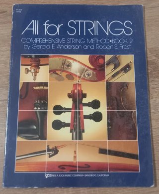 Libro All For Strings Violín Book 2