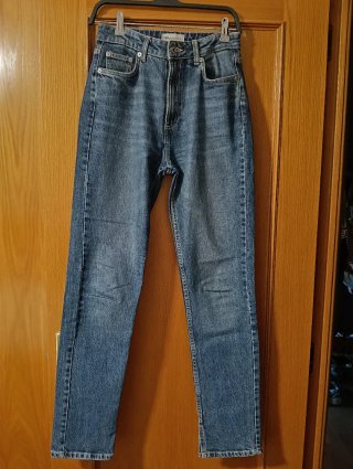 Vaqueros Zara Azul Talla S