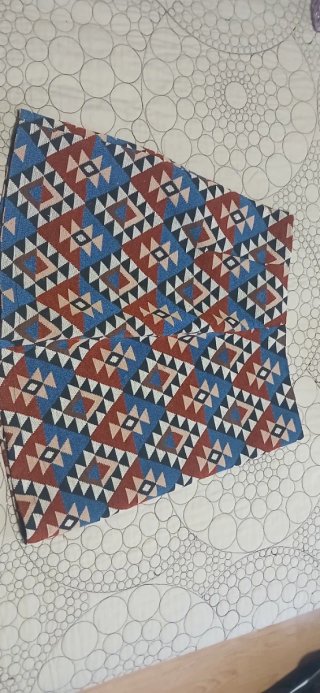 Minifalda con estampado étnico