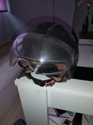 Casco de Moto Tipo Jet