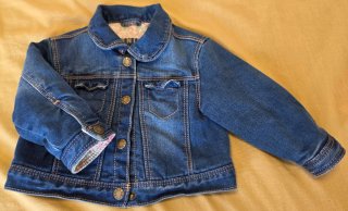 Chaqueta Vaquera Acolchada 6-12 Meses