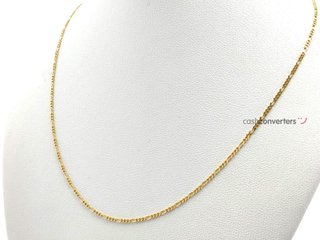 cadena oro 18k 22cm