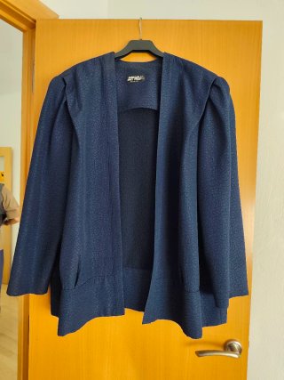 Blazer de fiesta azul