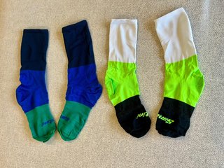 2 Pares de Calcetines de Ciclismo Santini