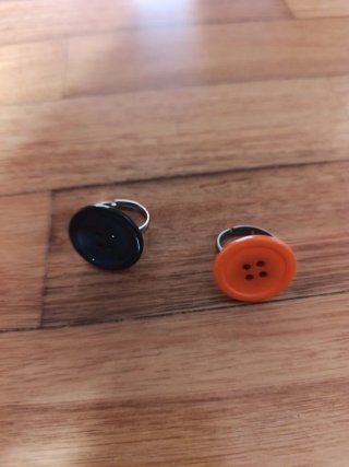 Set de 2 Anillos de Botón