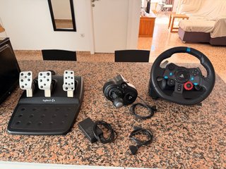 Volante Logitech G29 con Pedales y Cambio