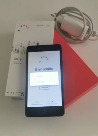 Smartphone BQ Aquaris U Plus Negro