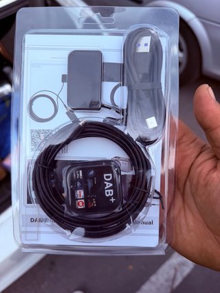 Antena DAB+ para Coche con Adaptador USB