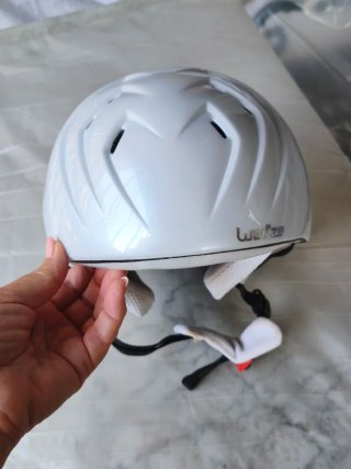 Casco de esquí Wedze blanco