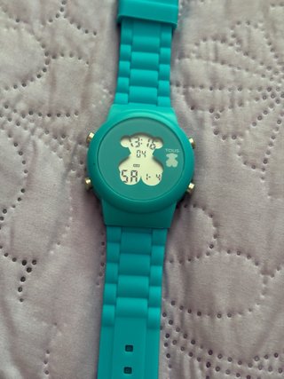 Reloj Tous de Silicona Turquesa