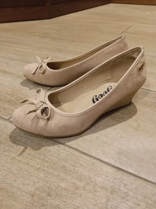 Zapatos tipo bailarinas con cuña Goog