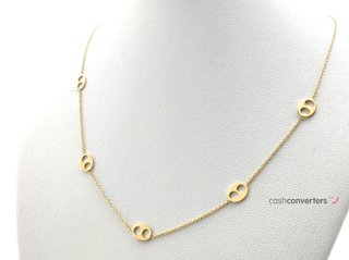gargantilla oro 18k 22cm