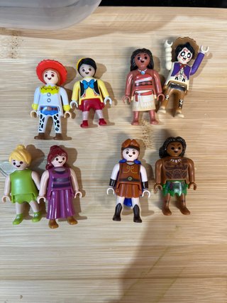 8 Figuras Playmobil Disney