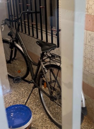 Bicicleta de Paseo Urbana Gris