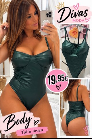 Body Verde Efecto Piel