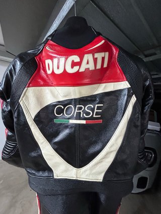 Mono de Piel Ducati Corse Dainese 2 Piezas