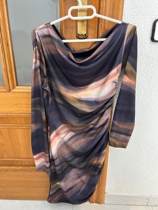 Vestido corto Estampado de noche