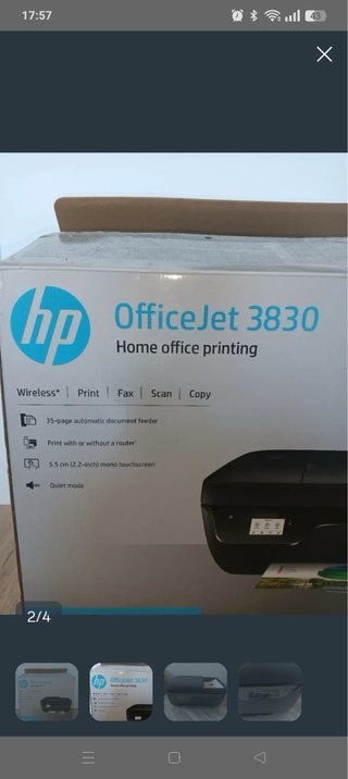 Impresora Multifunción HP OfficeJet 3830