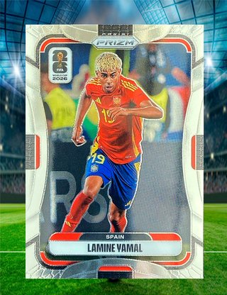 Cromo Lamine Yamal 2026 Panini Prizm FIFA