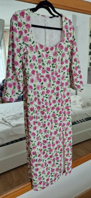 Vestido Zara Estampado Floral