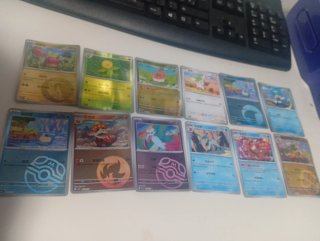 Lote de 11 Cartas Pokémon Japonesas