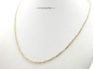 cadena oro 18k 22cm