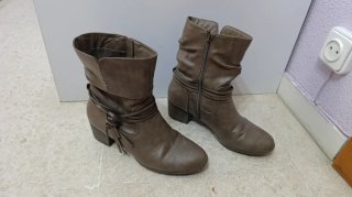 Botines Marrones de Piel