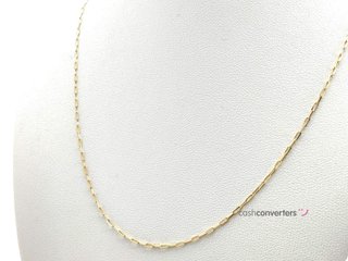 cadena oro 18k 22cm