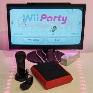 100% Completa Wii Mini Roja Consola Nintendo