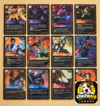 Lote 9 Cartas Riftbound Leyendas y Campeones