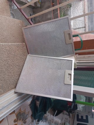 2 Filtros Metálicos para Campana Extractora