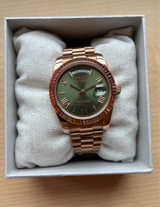 Seiko MOD Day-Date Oro rosa