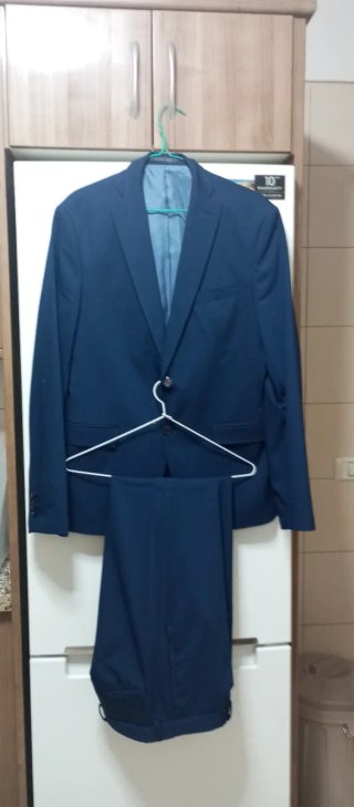 Traje Zara Men Azul