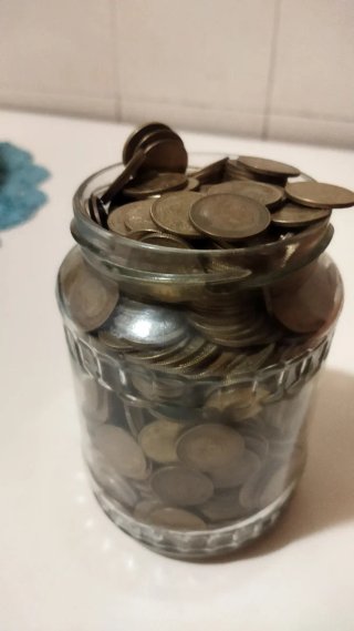 Lote de monedas de una peseta rubias